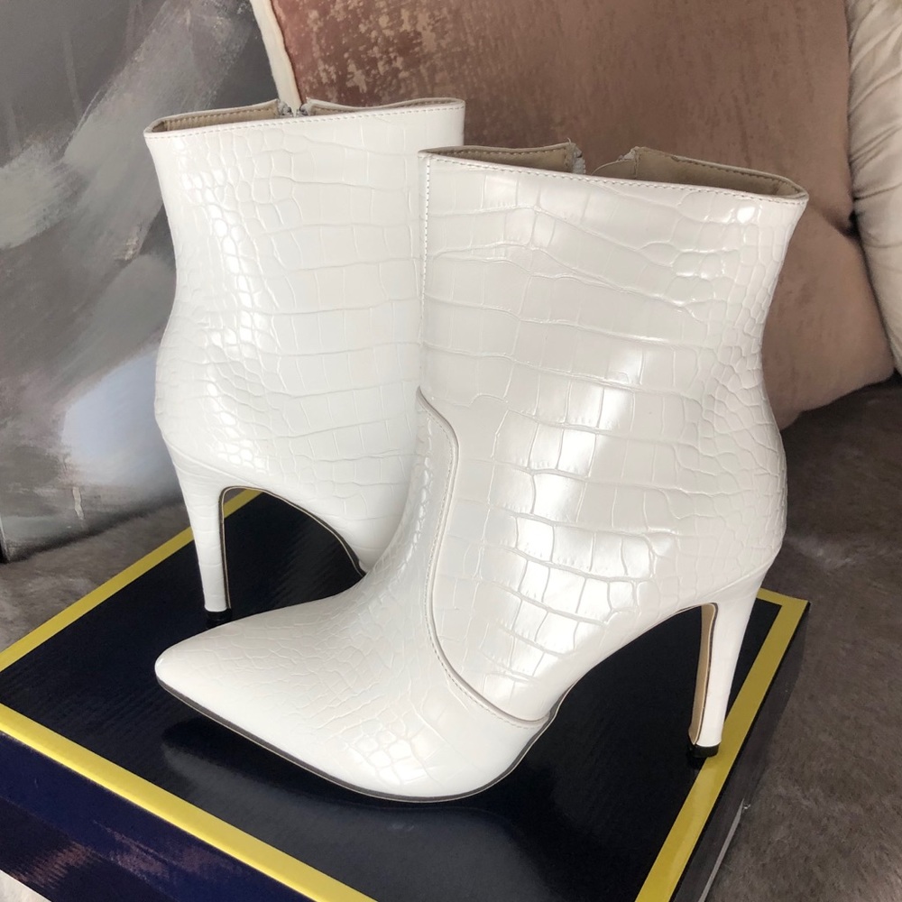White Booties